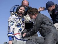 Van Gölü’nün fotoğrafını çeken astronot dünyaya döndü