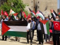 Yüksekovalılar Filistin için tek yürek oldu