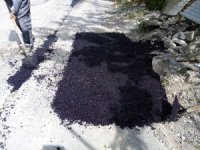 Hakkari'de asfalt yama çalışmaları sürüyor