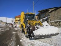 Mahallelerde karla mücadele çalışması