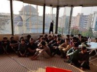 Bir bir otelde 26 düzensiz göçmen yakalandı