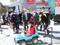 Mobil Trafik Eğitim Tırı Hakkari'de