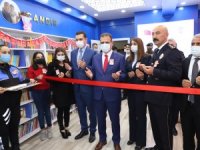 Şehit Müdür Cevher adına kütüphane açıldı