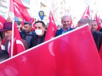 Hakkari’de Türkkan yürüyüşle protesto edildi
