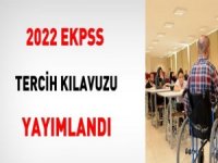 2022 EKPSS tercih kılavuzu yayımlandı