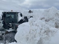Hakkari’de 2 bin 800 rakımda karla mücadele