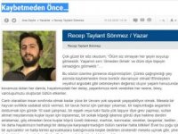 Kaybetmeden Önce…