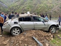 Hakkari'de trafik kazası 4 yaralı