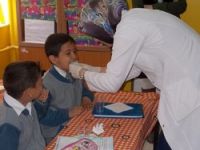 Öğrencilere diş sağlığı eğitimi