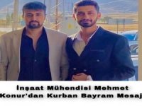 Mühendis Konur'dan Kurban Bayramı mesajı