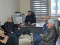 Başkan Özer'den Gazeteci Taş'a ziyaret