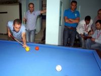 Hakkari'de bilardo turnuvası