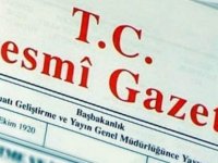 Cumhurbaşkanlığı tarafından yapılan atamalar Resmi Gazete'de