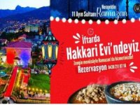 Hakkari Evi iftarda hizmetinizde