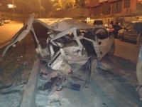 Hakkari’de İlginç trafik kazası