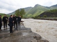 Vali Akbıyık, Derecik sel bölgesinde