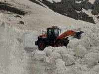 Hakkari'de Mayıs ayında karla mücadele