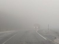 Hakkari-Van karayolunda sis etkili oldu