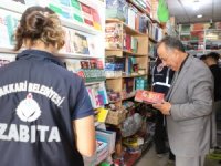 Hakkari’de kırtasiye denetimi yapıldı