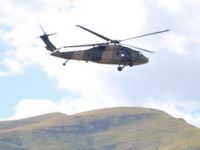 Askeri helikopter hasta için havalandı