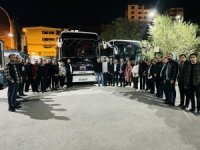 AK Gençler kongre için Ankara'ya hareket etti