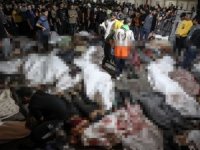 İsrail Filistin'de hastane vurdu: 500 ölü!