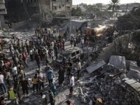 Filistin'de can kaybı:10 bin 328'e yükseldi