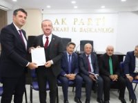Adem Çatal AK Parti'de Belediye Başkan aday adayı oldu