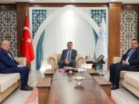 Başkan Ediş' ten Vali Ali Çelik'e ziyaret