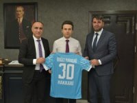 Sportif kulübü yöneticilerinden Karadağ'a ziyaret