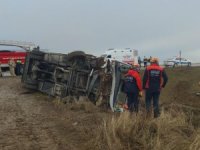 Van'da trafik kazası 27 yaralı