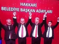 CHP il ilçe ve belde  belediye başkan adaylarını tanıttı