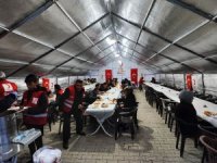 Kızılay Hakkari'de iftar çadırı kurdu