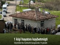 Diyarbakır’da 1 kişinin öldüğü muhtarlık kavgasında 14 gözaltı