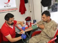 Jandarma kan bağışı etkinliği düzenledi