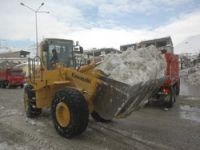5 bin ton kar şehir dışına çıkartıldı