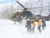 Helikopterli kurtarma operasyonu