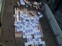 Yüksekova’da 95 bin paket sigara ele geçirildi