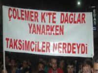 Hakkari'den Taksim'e pankartlı mesaj