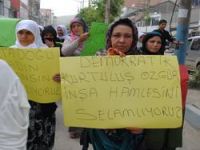 Yüksekova'da Gezi parkına destek