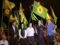 Çukurca'da Rojava'ya destek şenliği