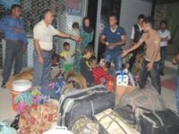 Savaş mağduru 3 aile Şemdinli'ye sığındı