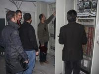 Hakkari'de kaçak elektrik kontrolü