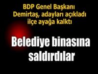 BDP'li Başkan adayına tepki