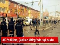 Çaldıran'da AKP'lilere saldırı