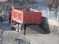 Hakkari'de yol onarım çalışmaları