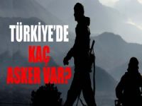 Türkiye'de kaç asker var