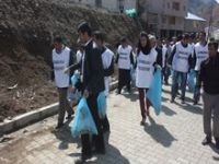 Şemdinli'de temizlik kampanyası