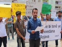 Cöder'den Rojava protestosu