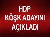 HDP'nin adayı Demirtaş